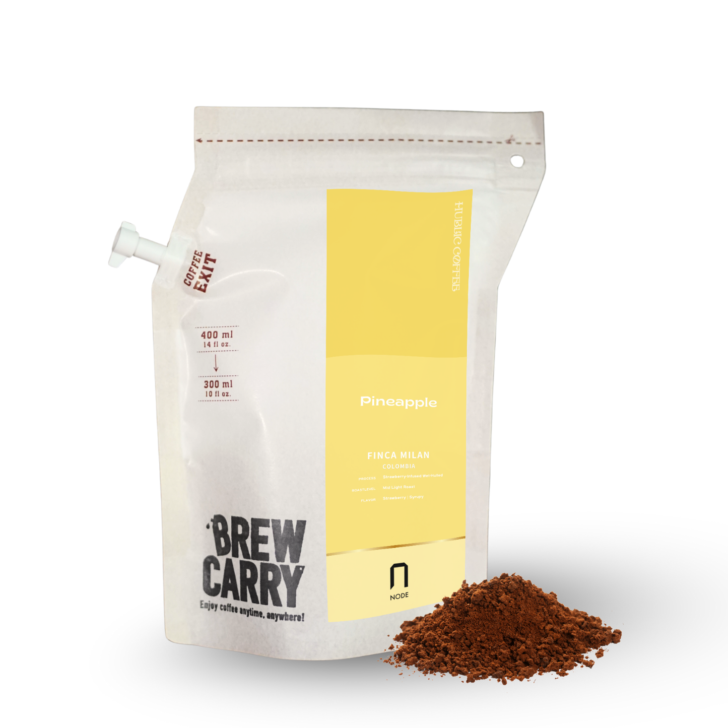 BERW CARRY Dessert Coffee｜パイナップルのような風味｜一袋で３杯分