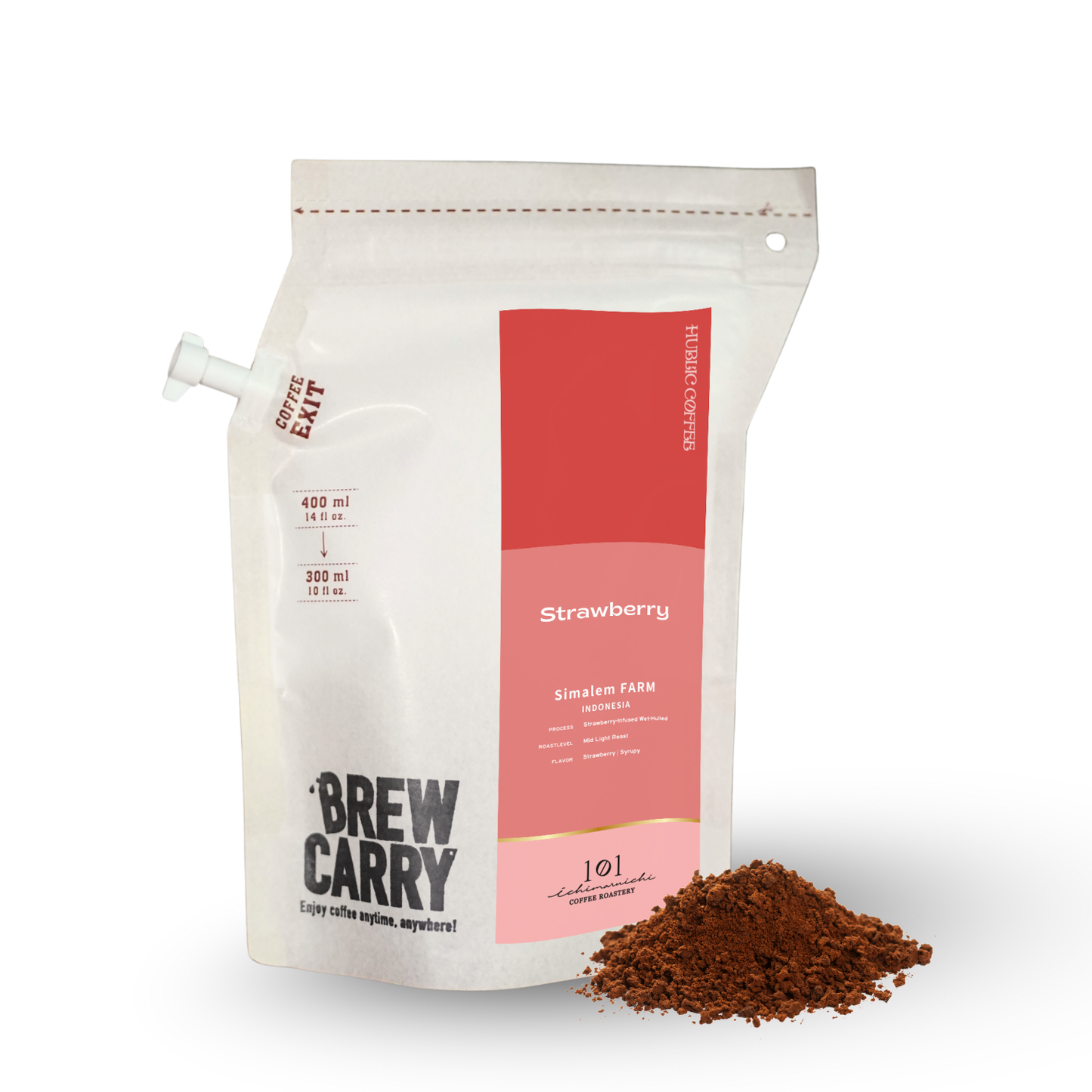 BERW CARRY Dessert Coffee｜ストロベリーのような風味｜一袋で３杯分